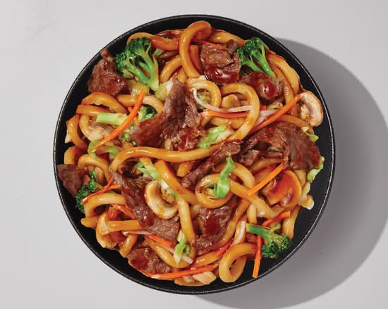 Bœuf Teppanyaki aux nouilles