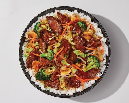 Bœuf Teppanyaki avec riz