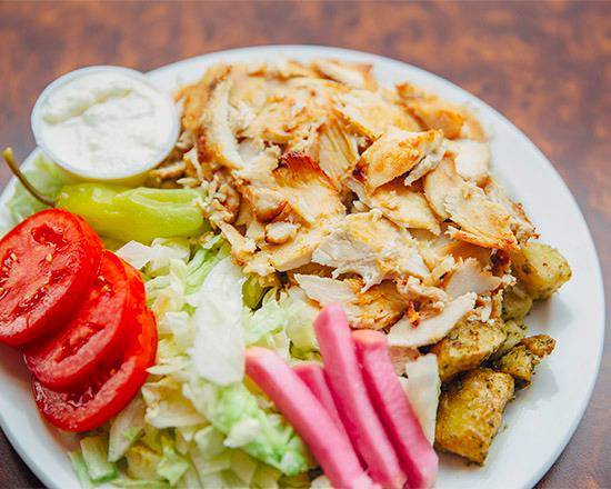 Plat shish taouk (poulet) / Shish Taouk Plate (Chicken)