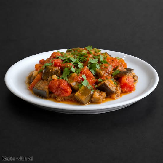 6. Salade Aux Aubergines