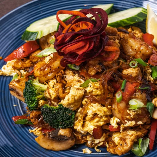 Stir Fried Glass Noodles