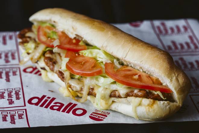 10" sous-marin à lasaucisse italienne épicée / 10" Spicy Italian Sausage Submarine