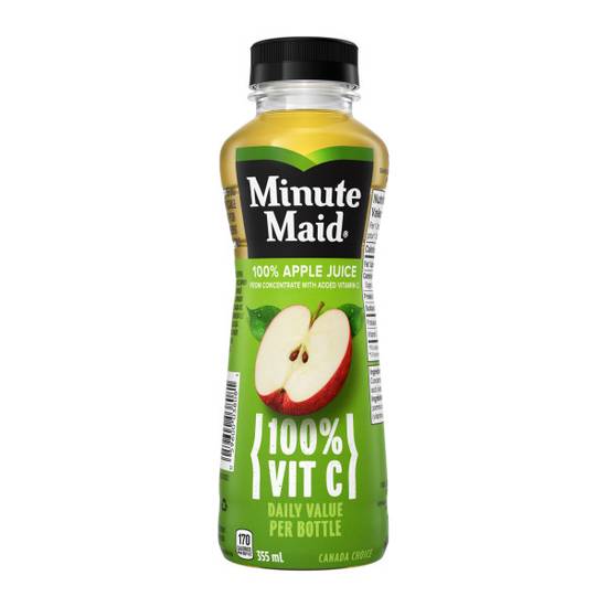 Minute Maid Apple Bottle, 355 mL