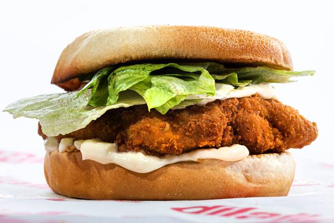 Burger au poulet pané / Breaded Chicken Burger