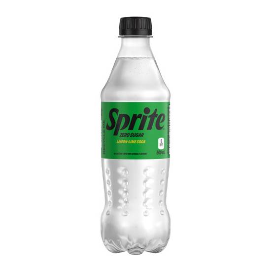Sprite Zero Bottle, 500 mL