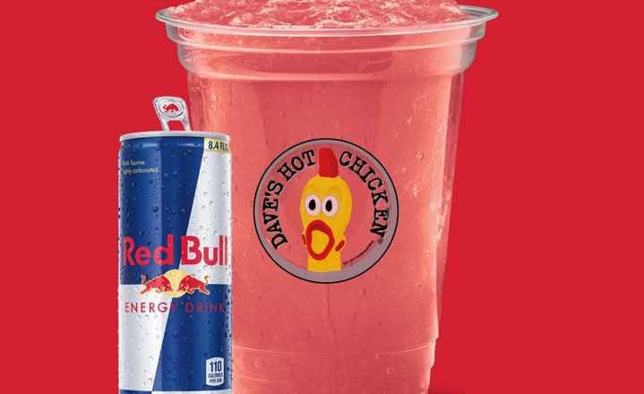 Slusher Red Bull Strawberry Fruitopia