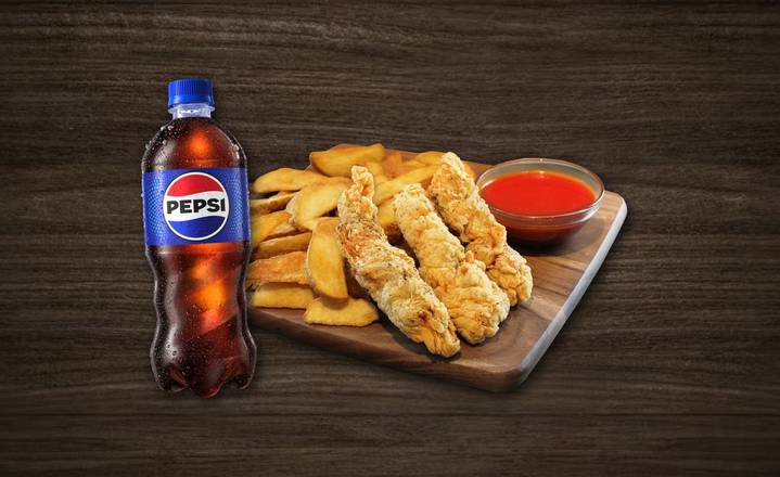 Chicken Fingers Combo - With A Drink