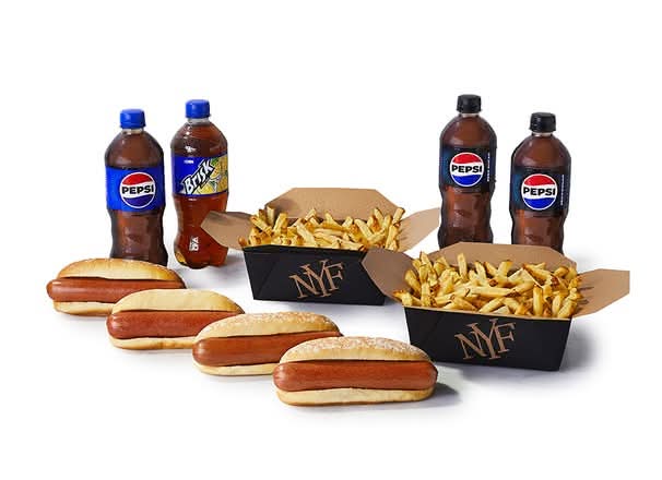 Hot Dog & Fries Combo for 4