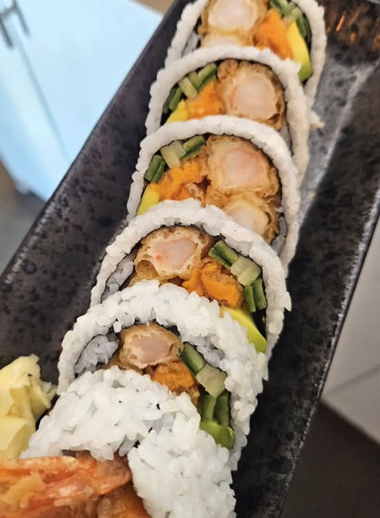 Prawn and Yam Tempura Roll