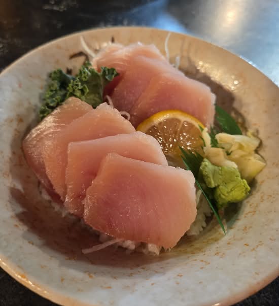 Tuna Sashimi Don