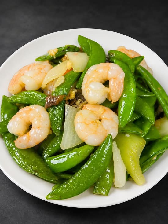 89. Shrimp and Pea Pods