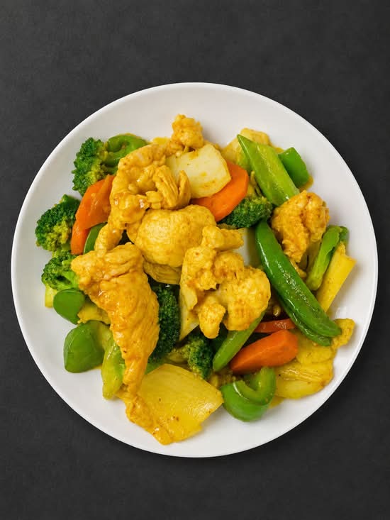 57. Curry Chicken with Vegetable