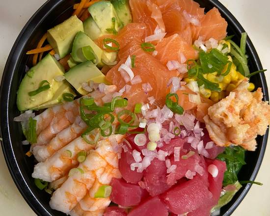 Seafood Trio Hwaiian Poke