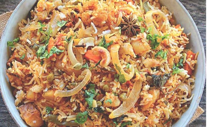 BIRYANI VÉGÉ  /  VEGGIE BIRYANI