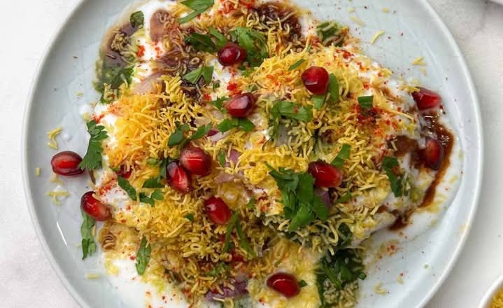 CHAT DE PATATES TIKKI  / ALOO TIKKI CHAAT
