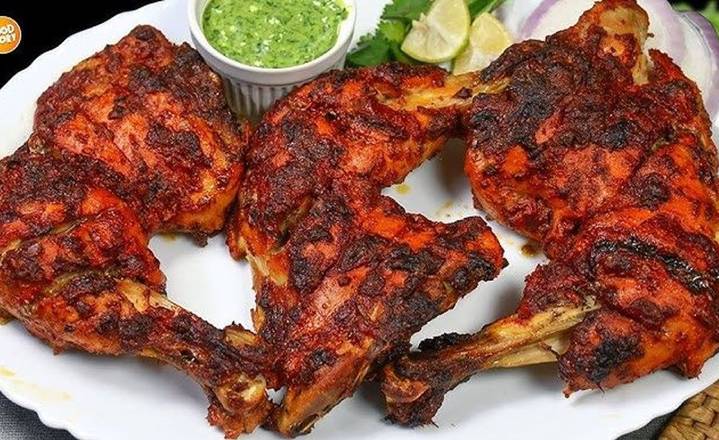Poulet Tandoori en demi/ Tandoori Chicken Legs [8 PCS]+PAIN