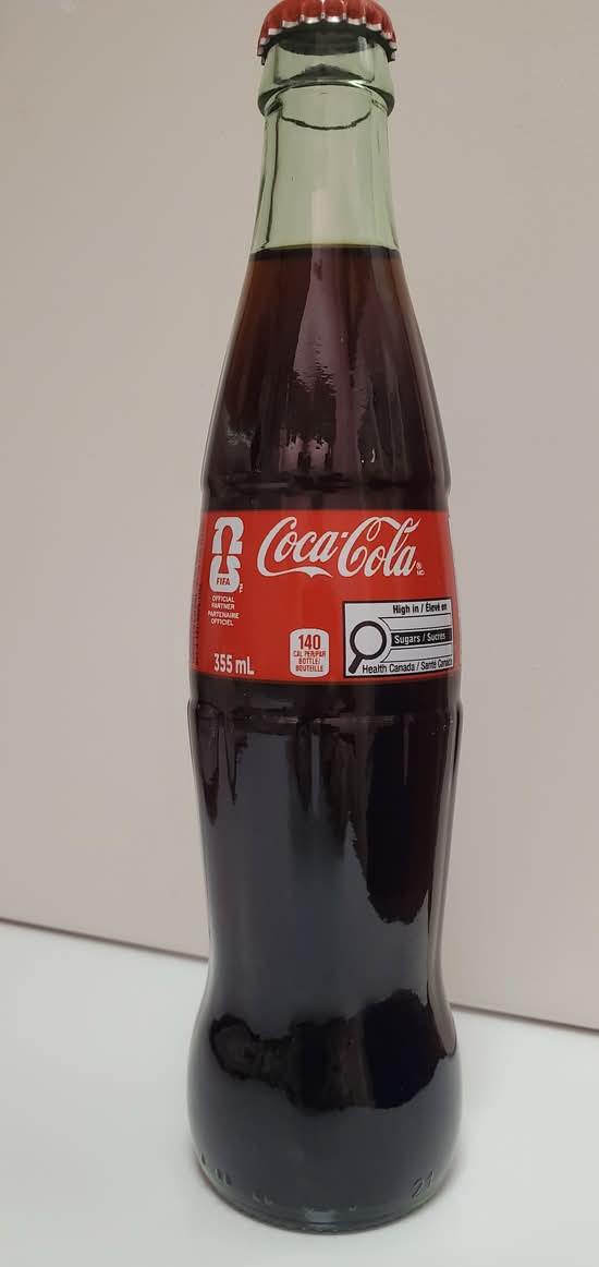 COKE GLASS BOTTLE