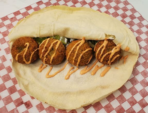 Pita Falafel Wrap