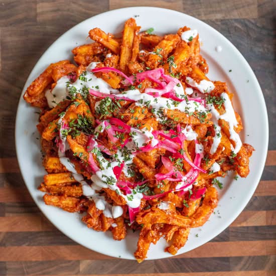 Veggie Loaded Masala Fries