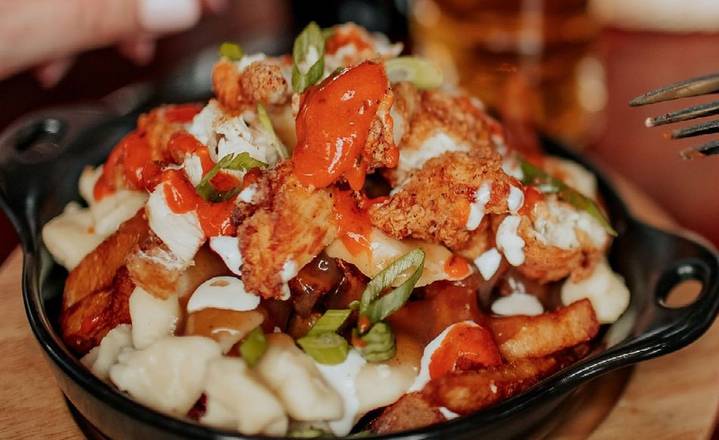 Poutine Poulet Bufallo / Chicken Buffalo Poutine