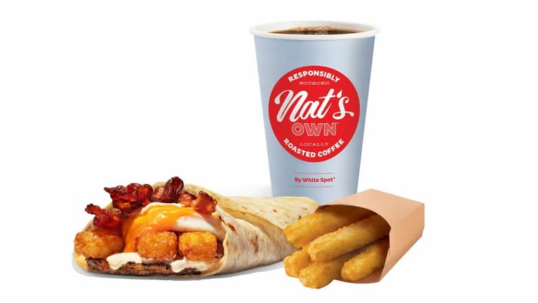 Loaded Breakfast Wrap Combo