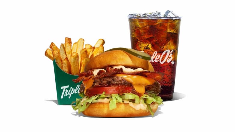 Bacon Cheddar Burger Combo