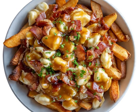 Smoked Bacon Poutine
