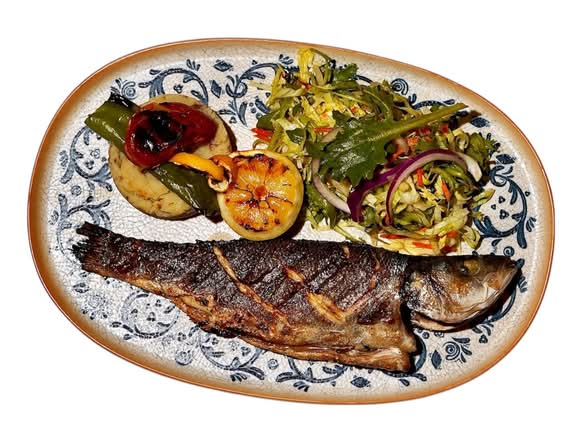 Grilled Sea Bass