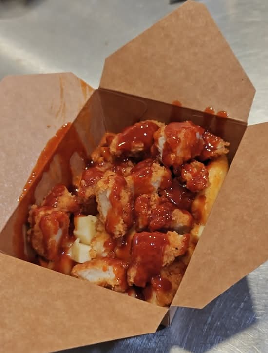 Korean Fried Chicken Tteokbokki