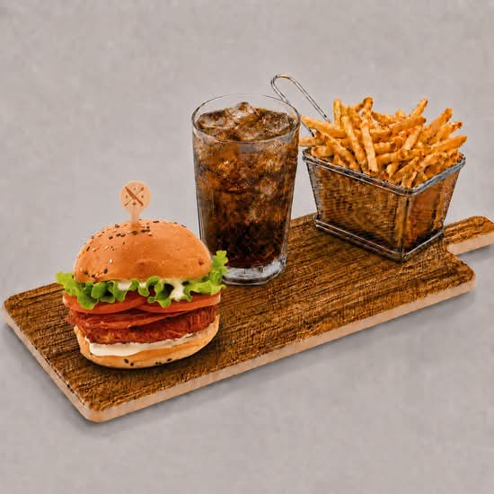 Combo Burger Poulet Croustillant
