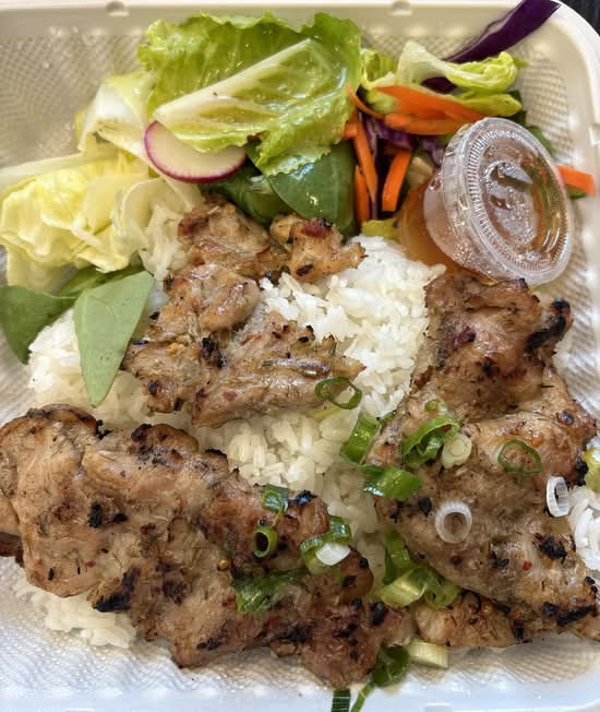 10. BBQ Lemongrass Chicken on Rice