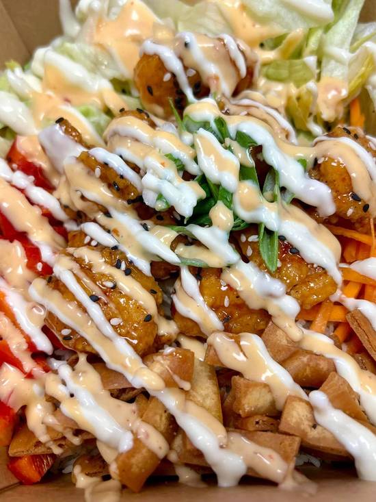 Crispy Thai Chicken Bowl 🍁