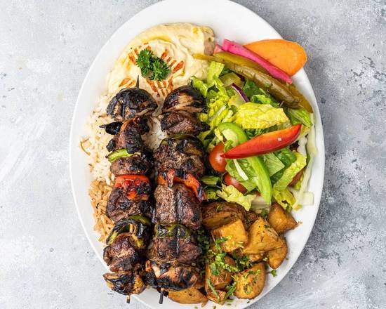 Beef Kebab Platter