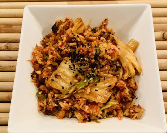Okra Kimchi Fried Rice