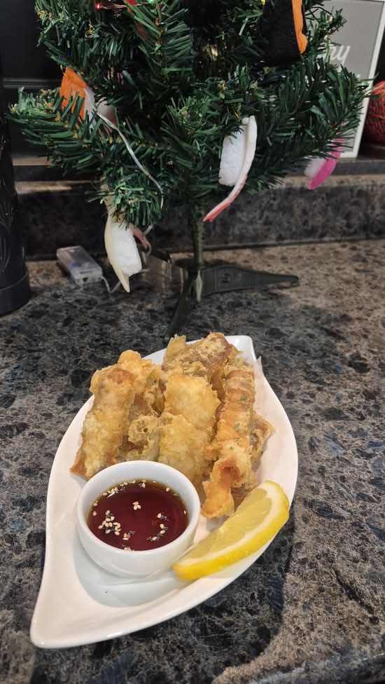 B.C Salmon tempura