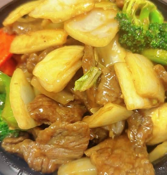 Beef with Mixed Vegetable