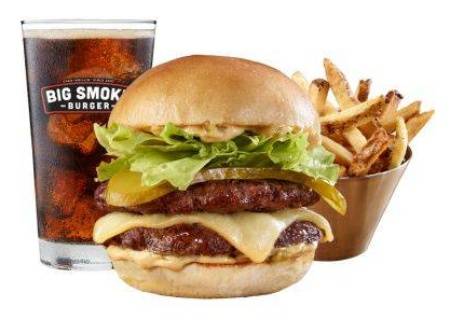 Double Smoke Stack Burger Combo