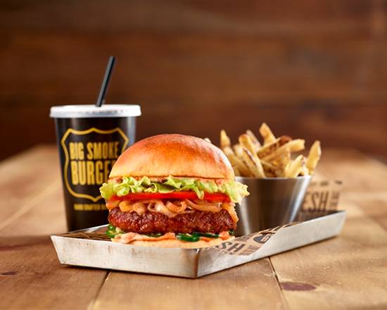 BIG Spicy Burger Combo