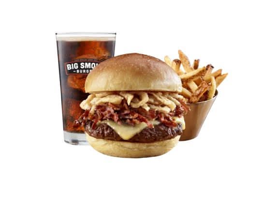 Smokehouse Pulled Pork Burger Combo