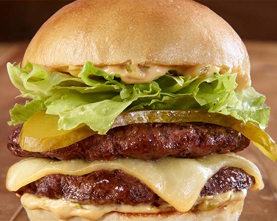 Double Smoke Stack Burger