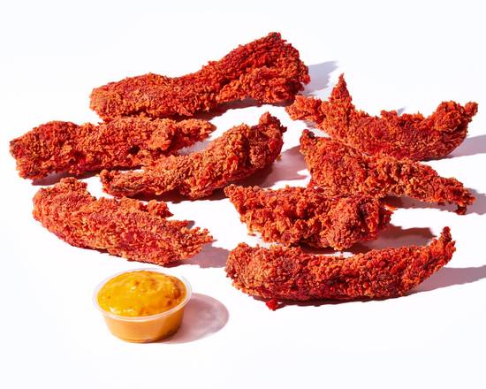 Trio TENDERS Rouges Spicy Halal (8mcx) / Spicy Halal Red Tenders Combo (8pcs)