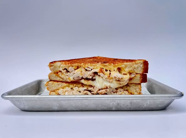 Jerk Chicken Grilled Cheese