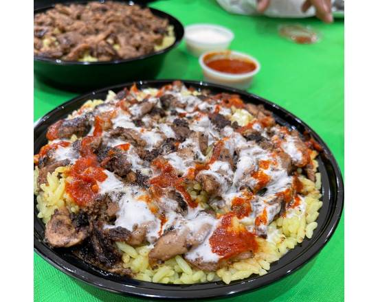 Rice & Chicken Shawarma