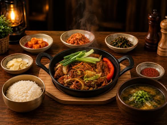 Spicy Gochujang Pork BBQ