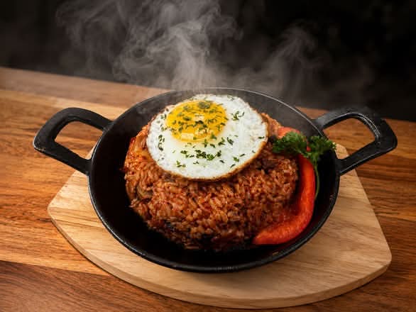 Pork Belly Kimchi Fried Rice