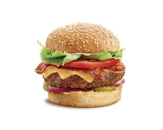 Oncle Burger Avec Cheddar Et Bacon (Cheddar Bacon Uncle Burger)