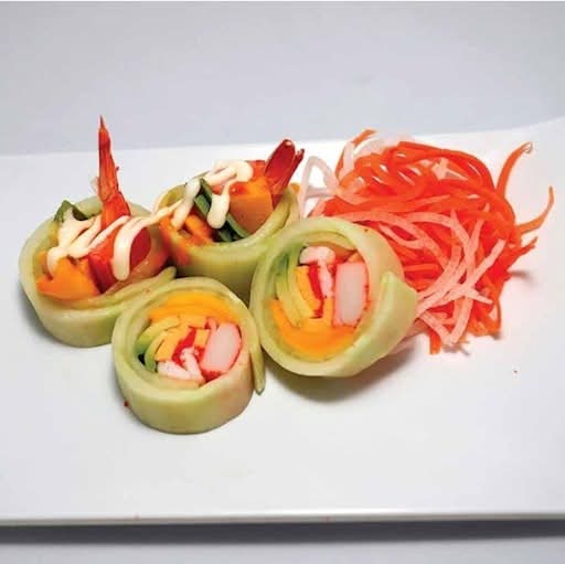 Rouleau cristal de concombre / Crystal Cucumber Roll