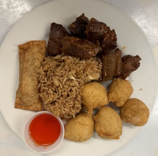 LG Combo #5 - Ribs & Chicken Balls