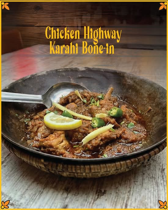 Chicken Highway Karahi Bone-in HALF