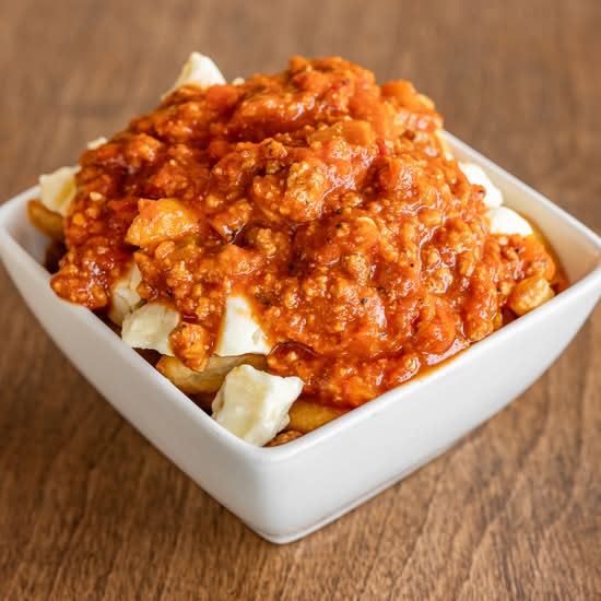 Poutine italienne / Italian poutine